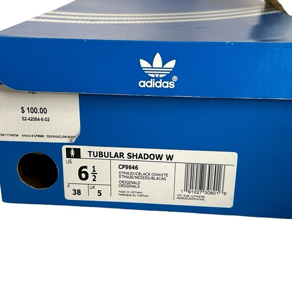 Adidas Green Tubular Shadow Sneakers Running,Walking, Athleisure Sz 6.5 - Picture 9 of 11